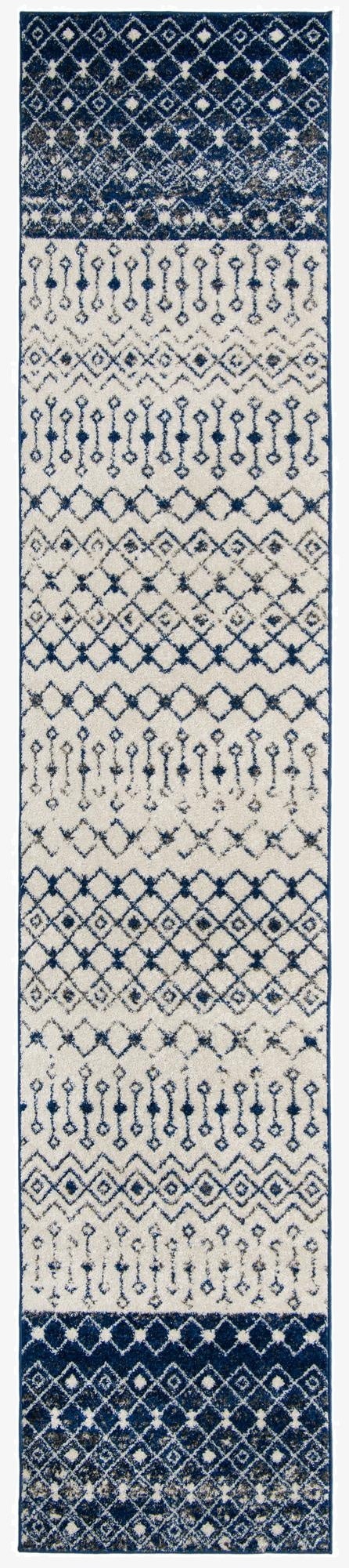  3' 3 x 16' 5 Moroccan Trellis Runner Rug