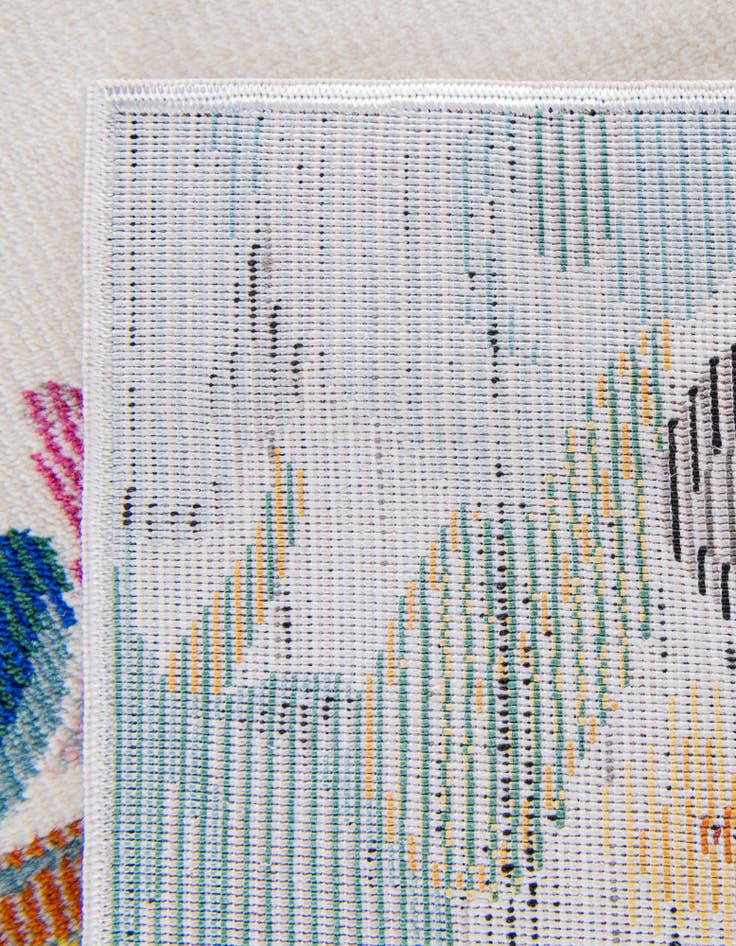 Detail image of  6' x 6' Blossom Octagon Rug