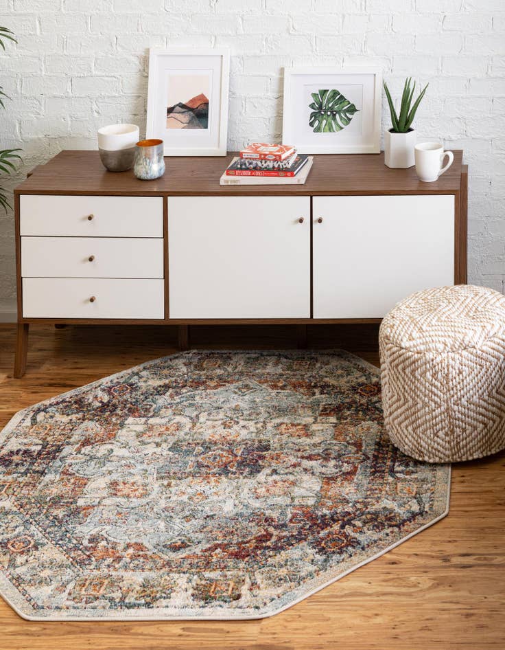 7' 10 x 7' 10 Isabella Octagon Rug