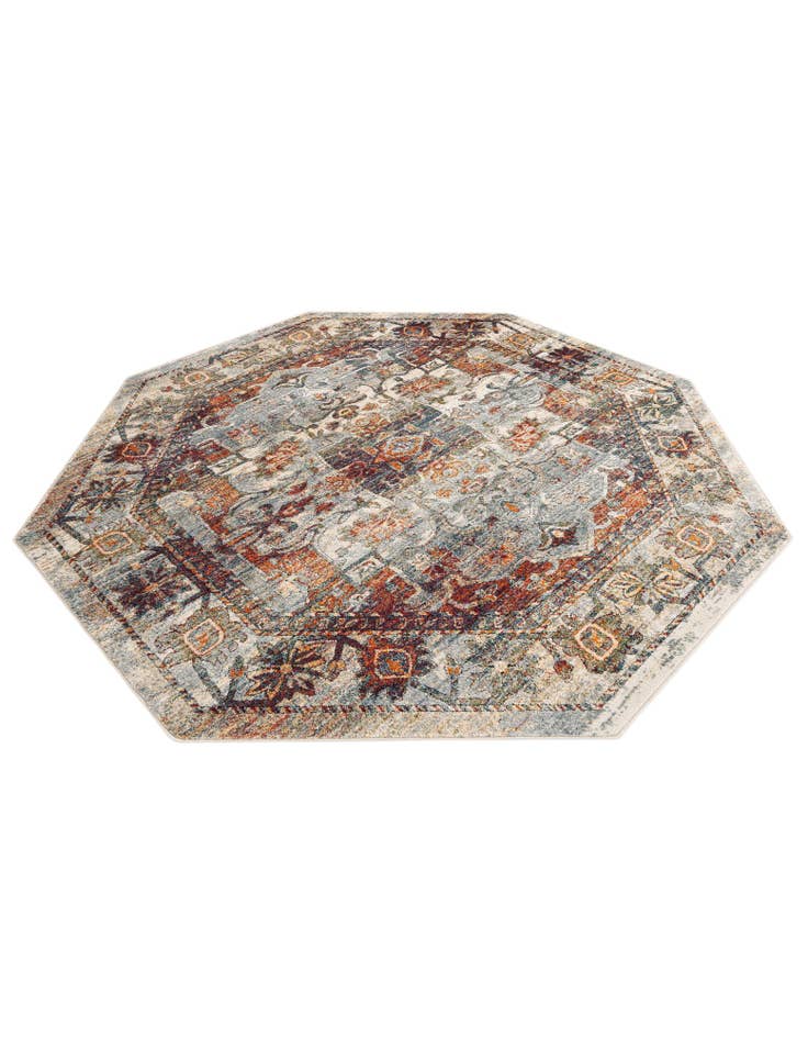 7' 10 x 7' 10 Isabella Octagon Rug