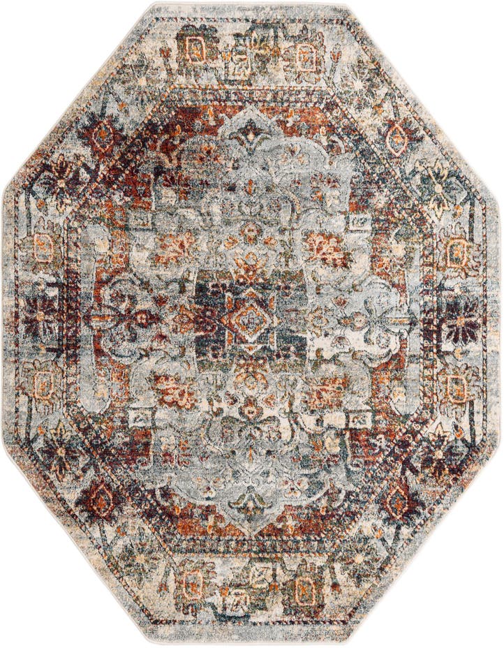  6' 1 x 6' 1 Isabella Octagon Rug
