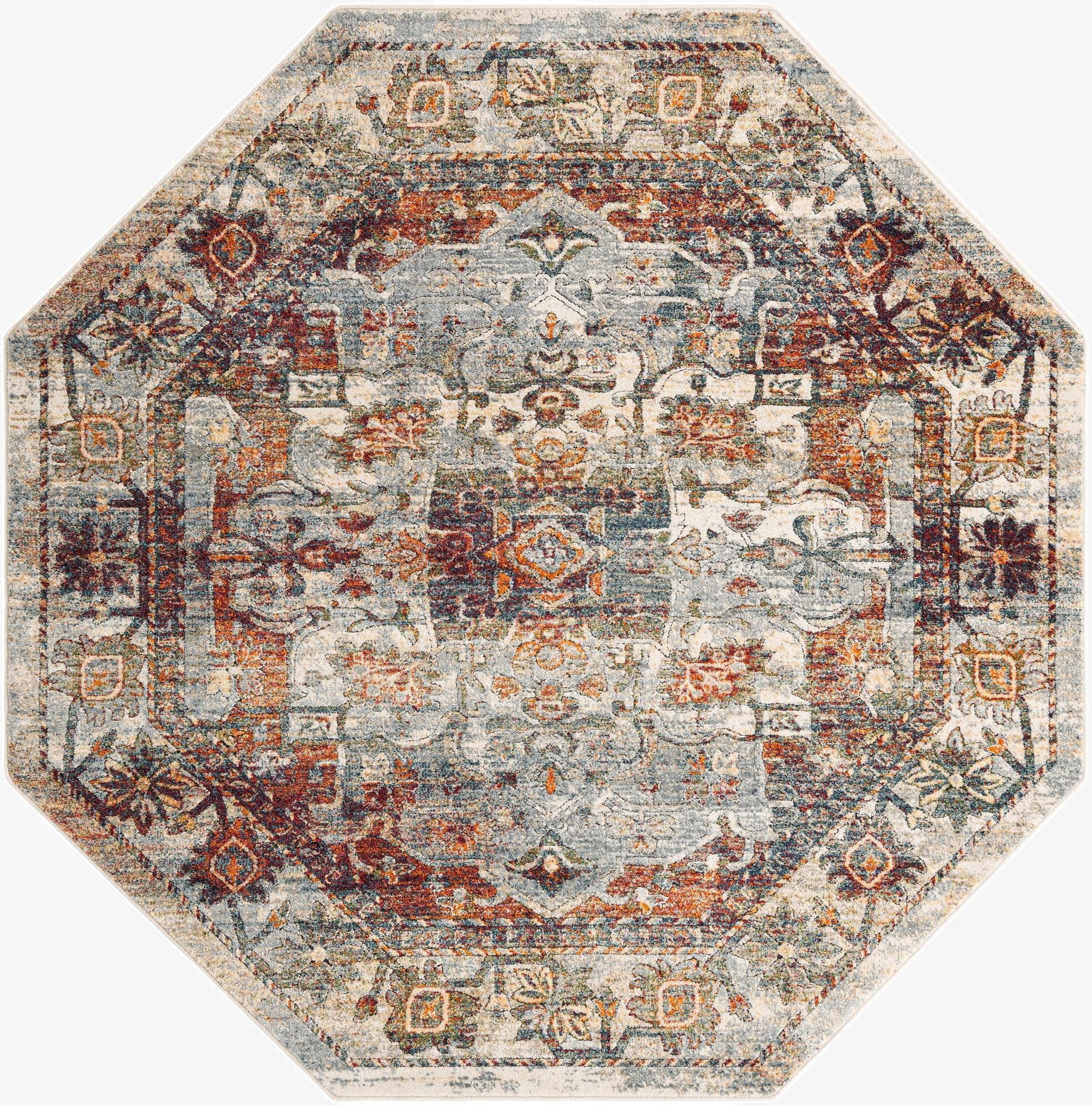  7' 10 x 7' 10 Isabella Octagon Rug
