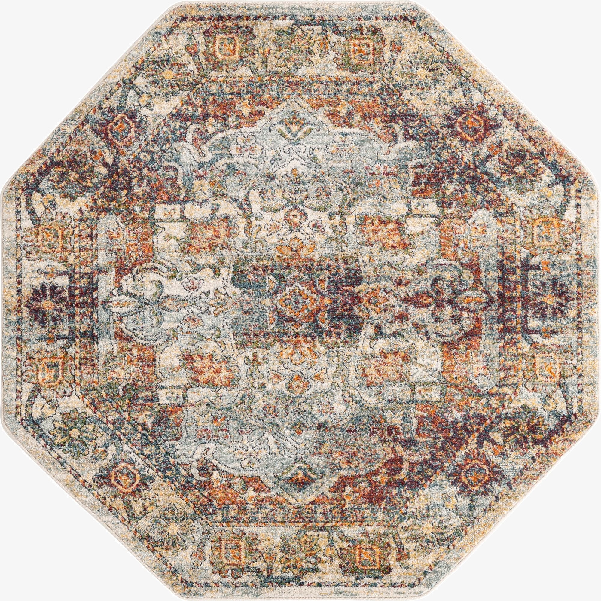  5' x 5' Isabella Octagon Rug