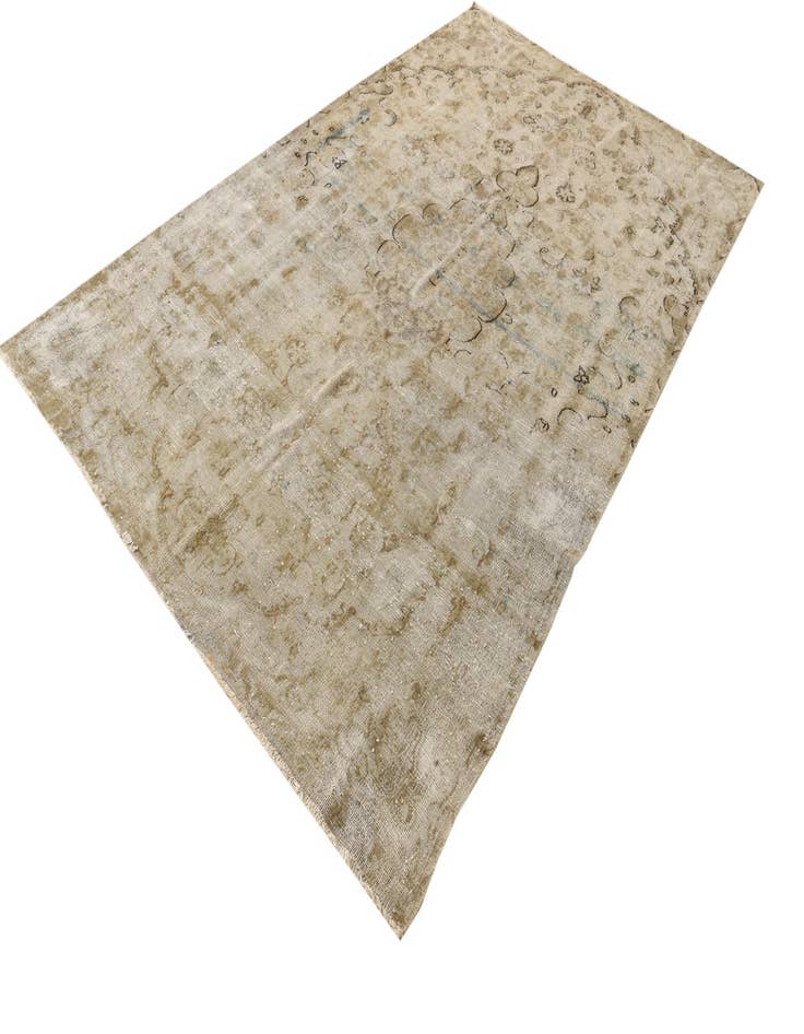 Detail image of  6' 1 x 10' 3  Hand Knotted Ultra Vintage Persian Wool Rug