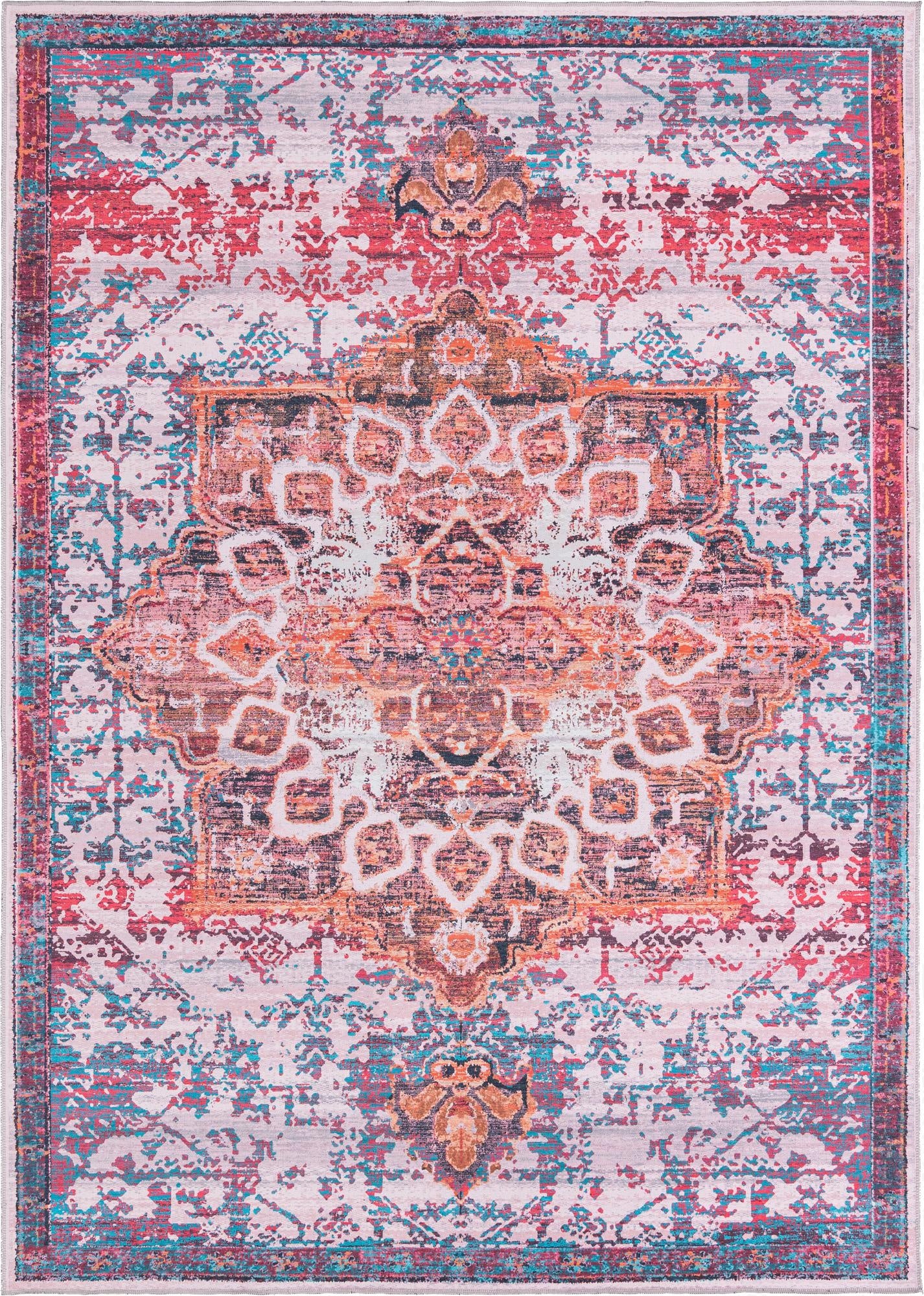  7' 10 x 11'  Washable Francesca Rug