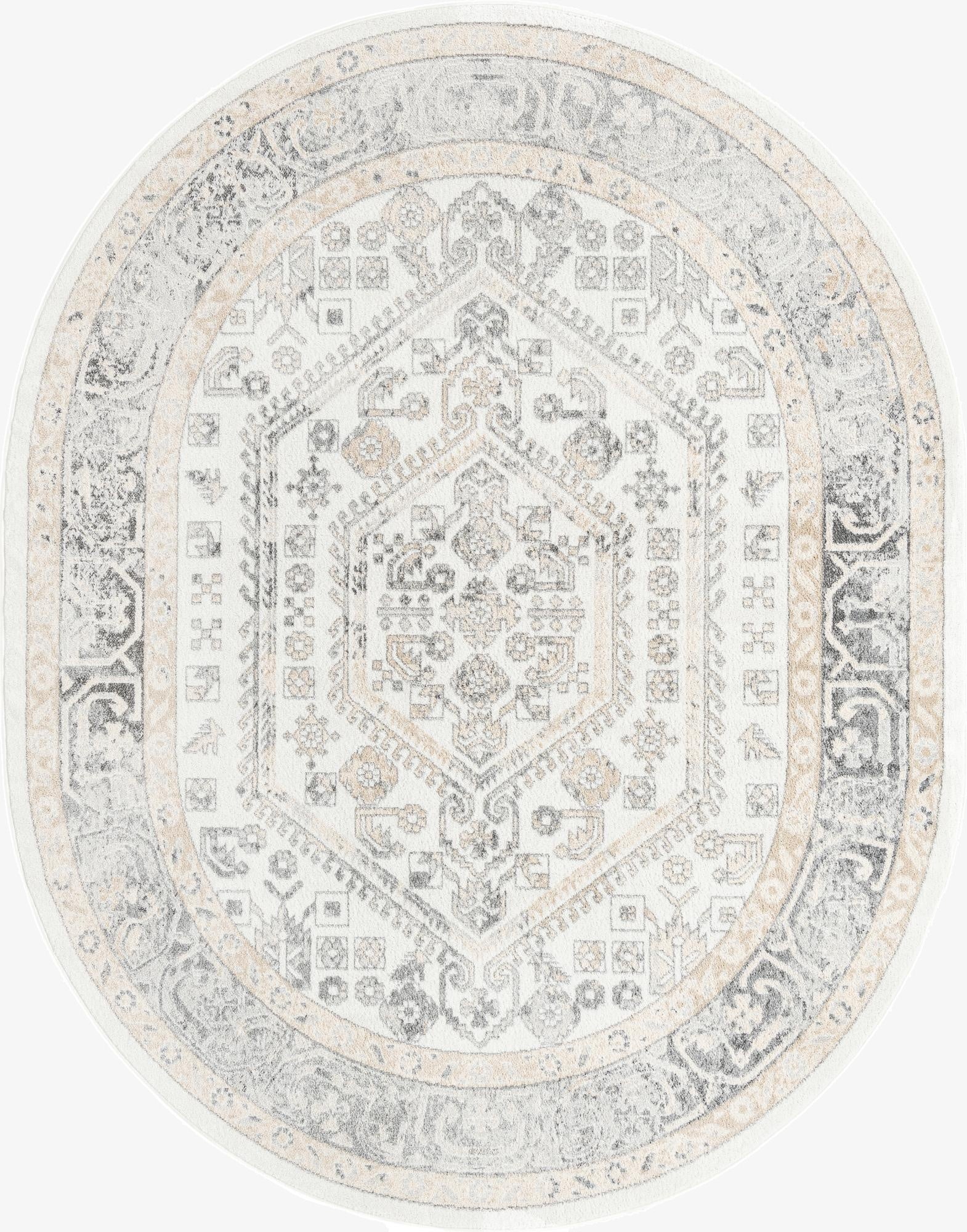  7' 10 x 10' Aurelia Oval Rug