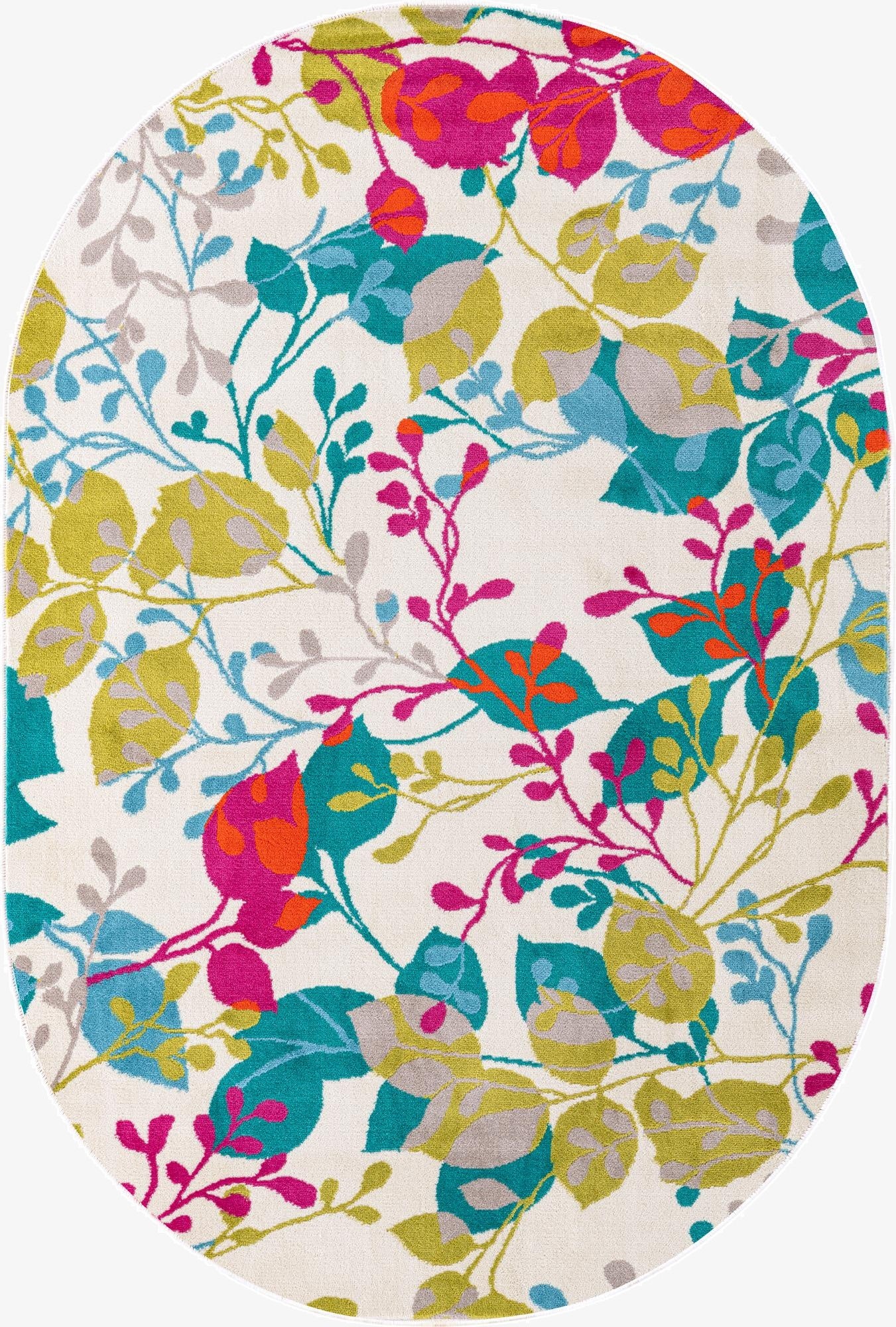  4' x 6' Azalea Oval Rug