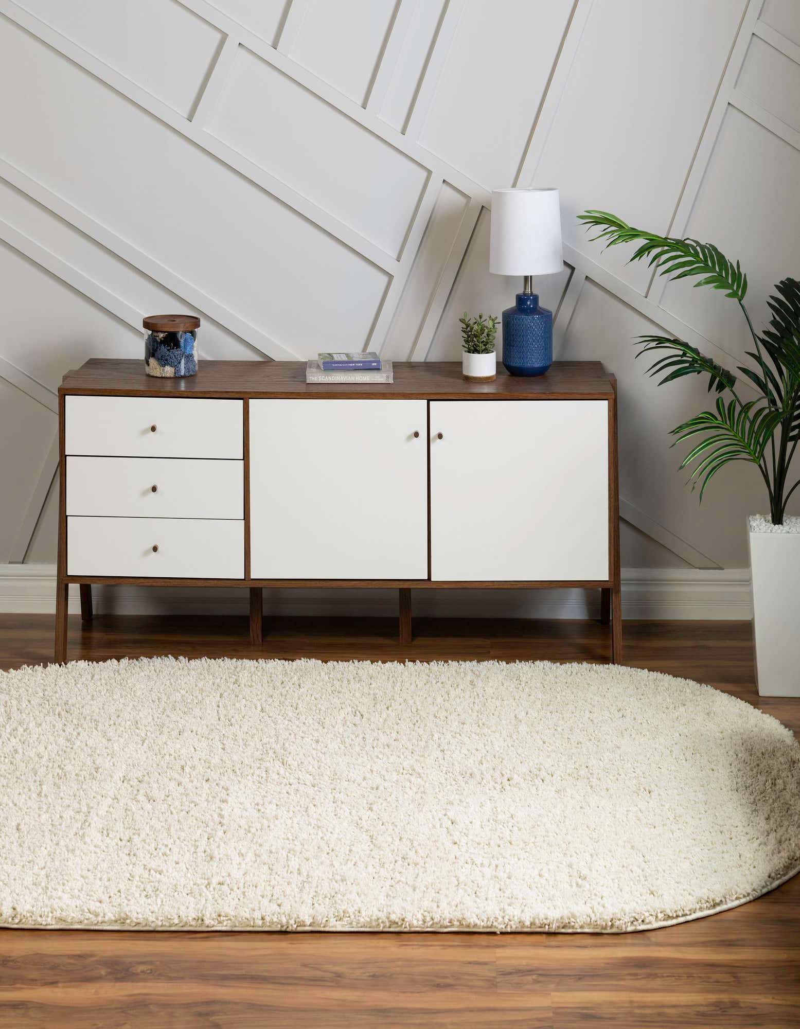 Primary image of  5' x 8' Everyday Shag Oval Rug