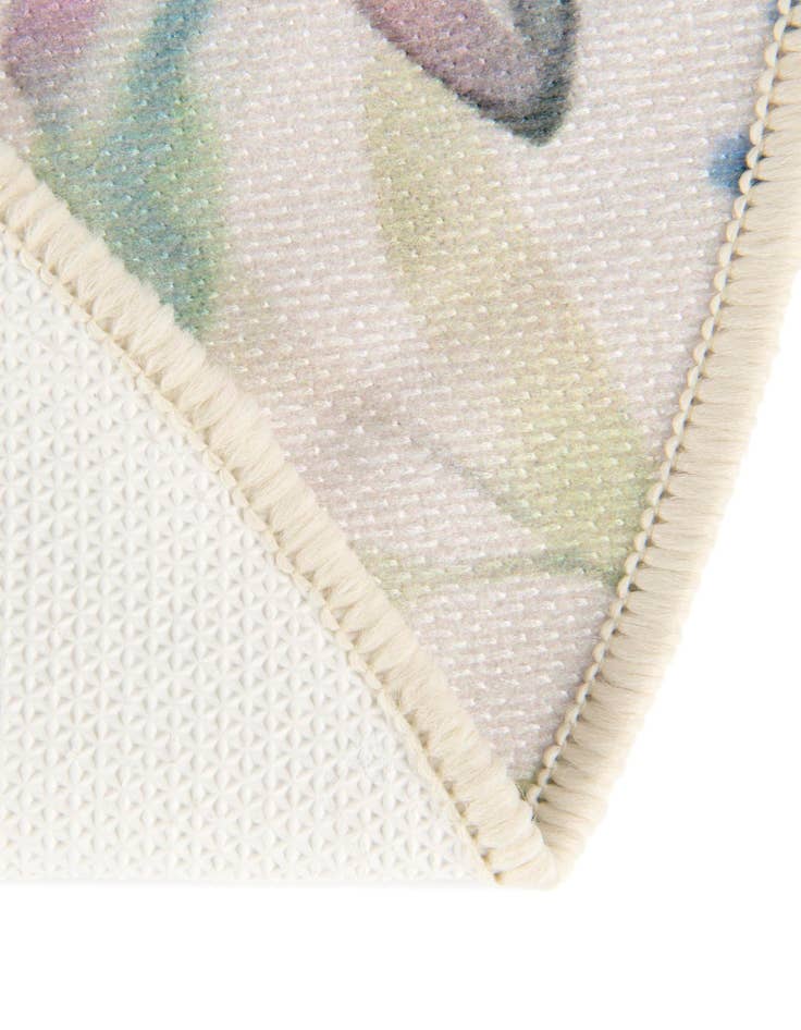 Detail image of  2' x 3' 1  Washable Jill Zarin Caribbean Indoor / Outdoor Oval Rug