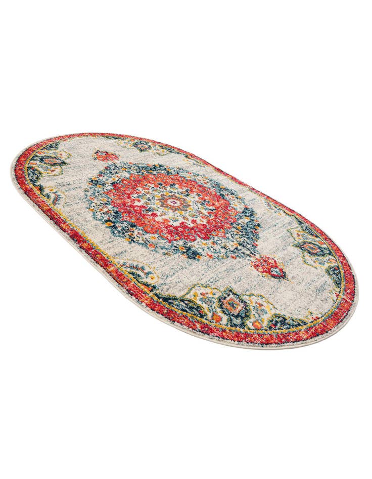 Detail image of  5' 3 x 8' Madeline Oval Rug