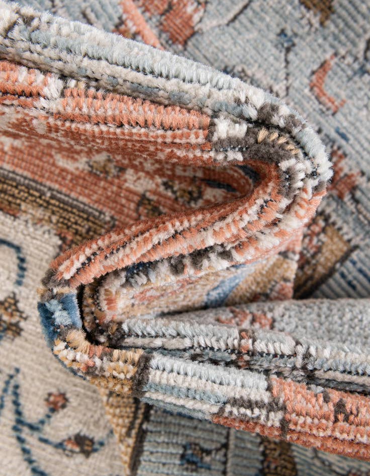 Detail image of  6' 1 x 9' Nyla Oval Rug