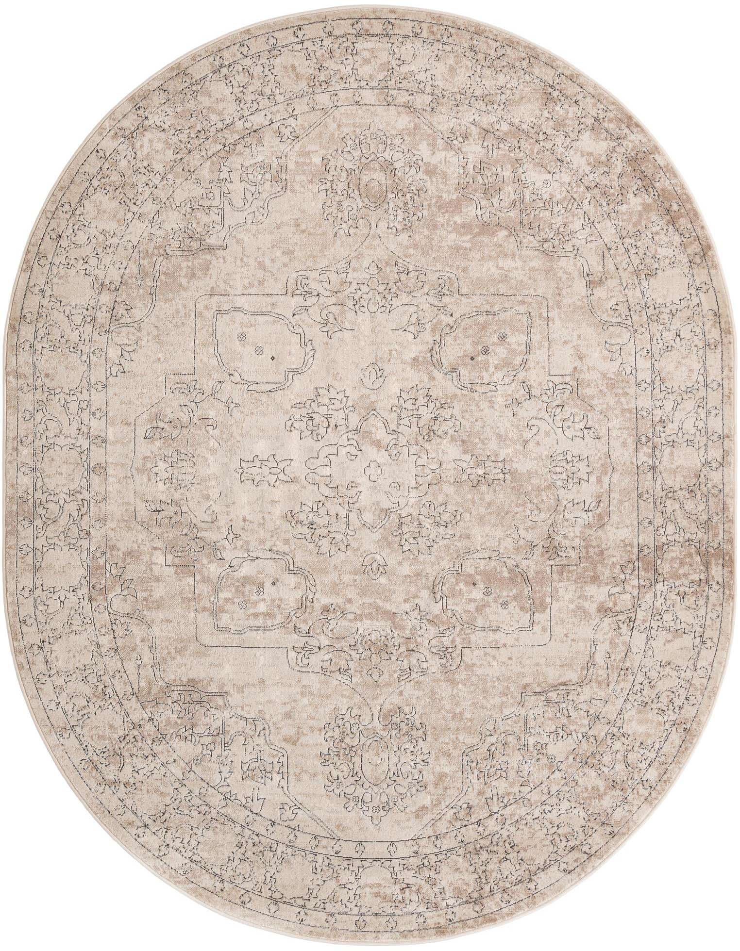 Primary image  7' 10 x 10' Oregon Oval Rug