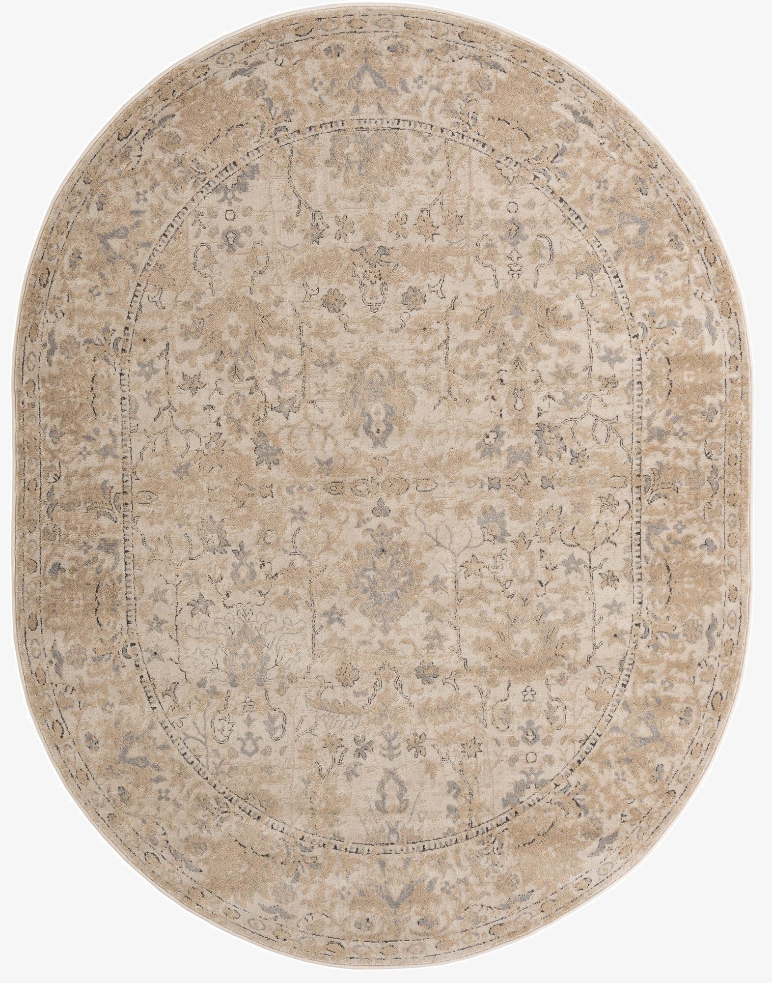  7' 10 x 10' Oregon Oval Rug