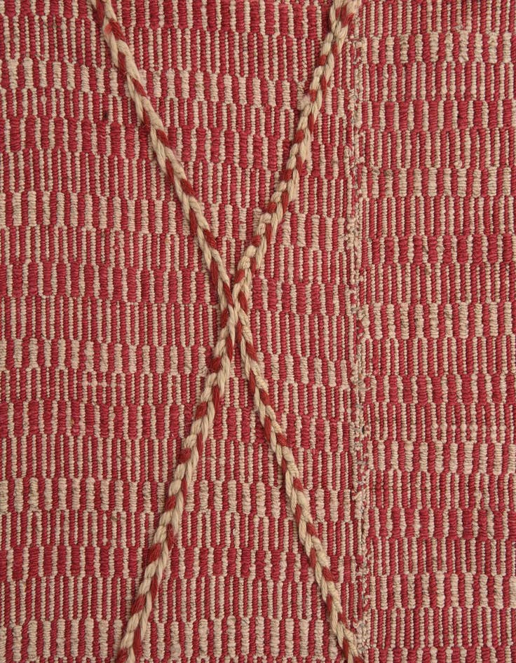 Detail image of  6' x 8' 5  Hand Knotted Moroccan Wool Rug