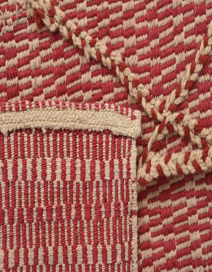 Detail image of  6' x 8' 5  Hand Knotted Moroccan Wool Rug