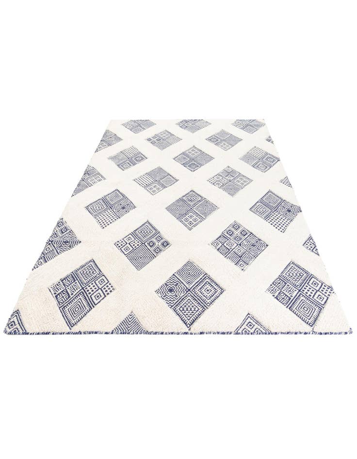 Detail image of  5' 2 x 8' 4  Hand Knotted  Rug