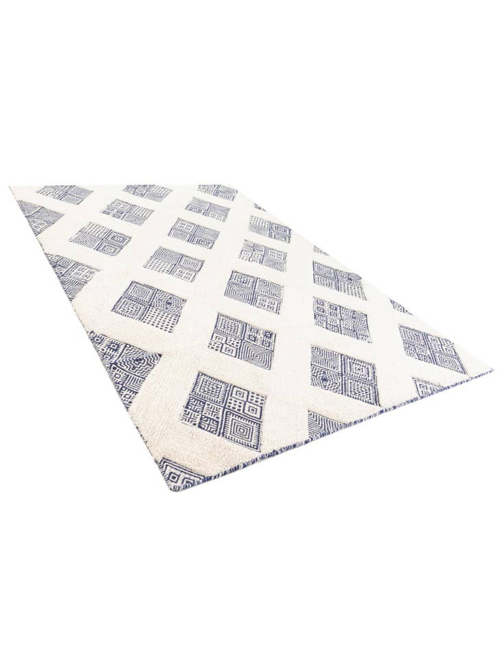 Detail image of  5' 2 x 8' 4  Hand Knotted  Rug