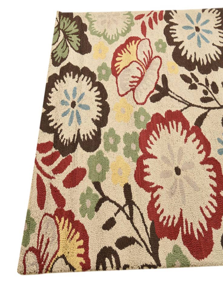 Detail image of  4' 10 x 6' 9 Agra Rug