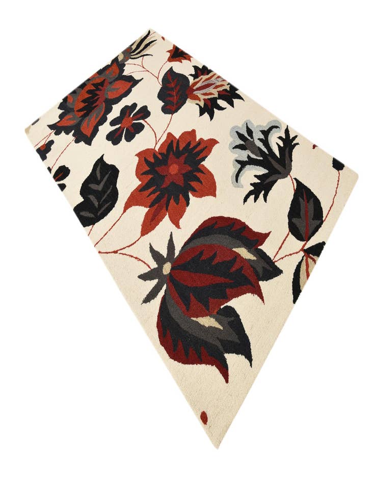 Detail image of  5' x 8' Agra Rug