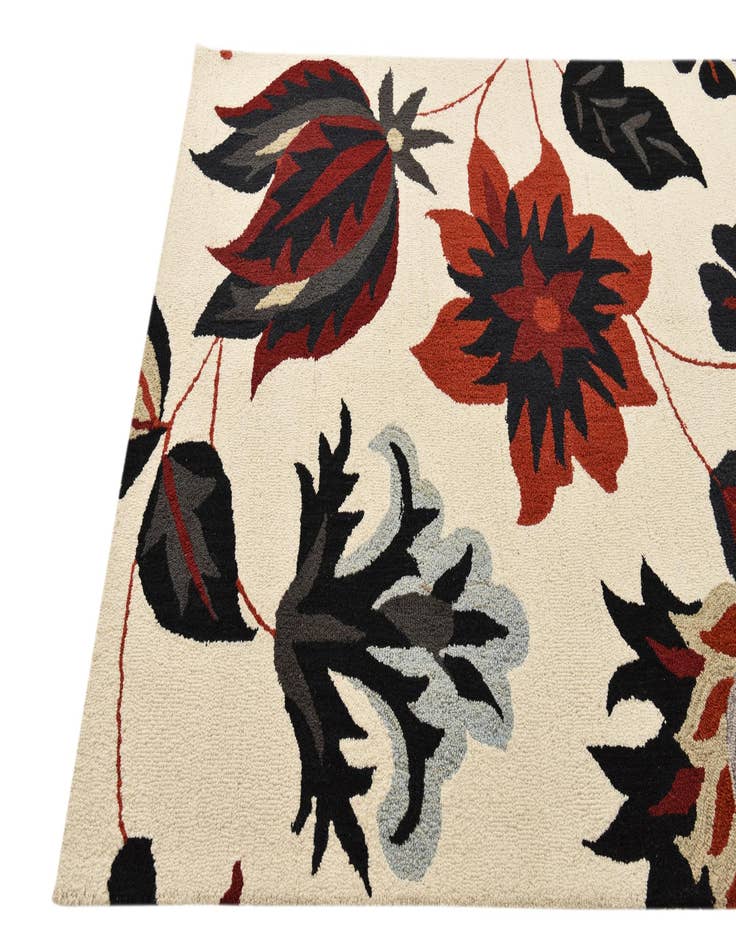 Detail image of  5' x 8' Agra Rug