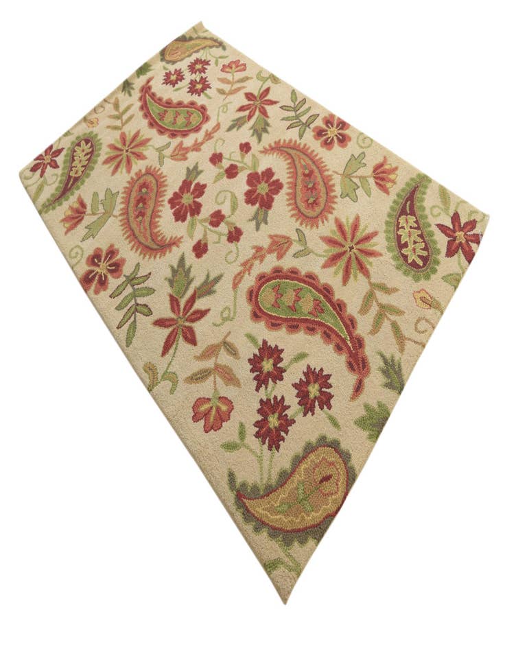 Detail image of  5' 1 x 7' 9 Agra Rug