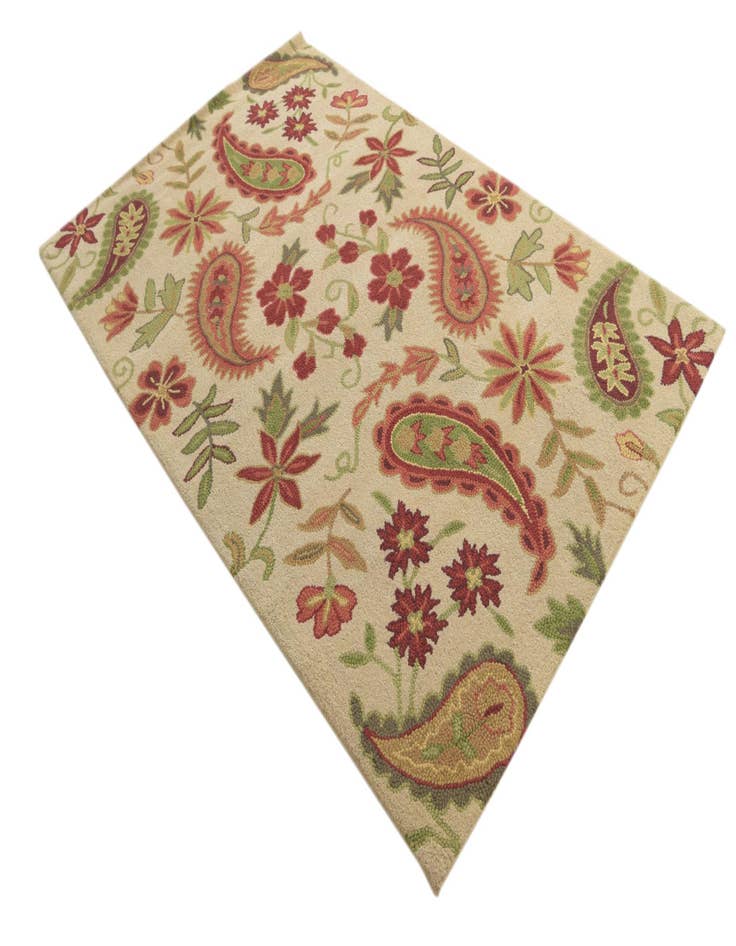 Detail image of  5' 1 x 7' 9 Agra Rug