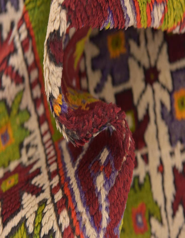 Detail image of  3' 2 x 5' 2  Hand Knotted Anatolian Oriental Wool Rug