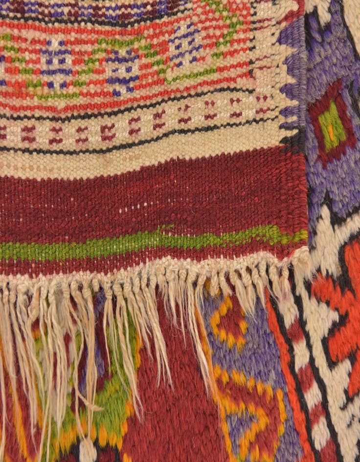 Detail image of  3' 2 x 5' 2  Hand Knotted Anatolian Oriental Wool Rug