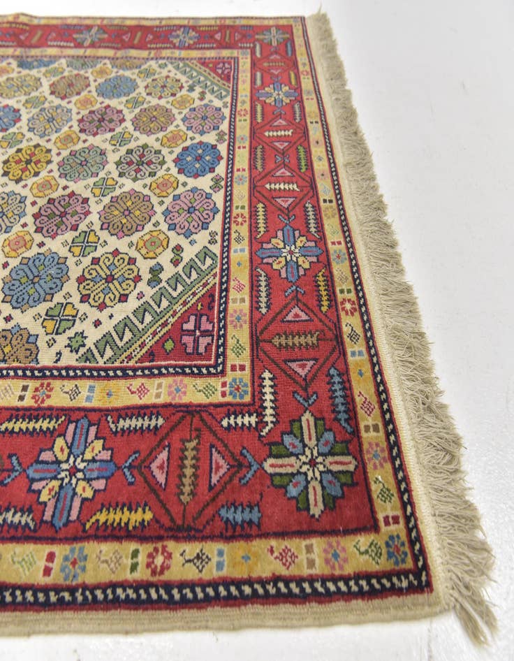 Detail image of  4' 3 x 6' 5  Hand Knotted Anatolian Wool Rug