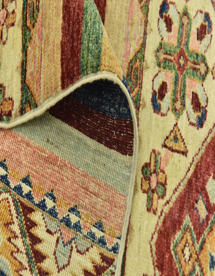 Detail image of  4' 1 x 5' 8  Hand Knotted Ariana Ziegler Rug