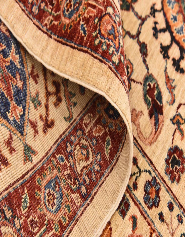 Detail image of  5' 8 x 7' 10  Hand Knotted Ariana Ziegler Rug