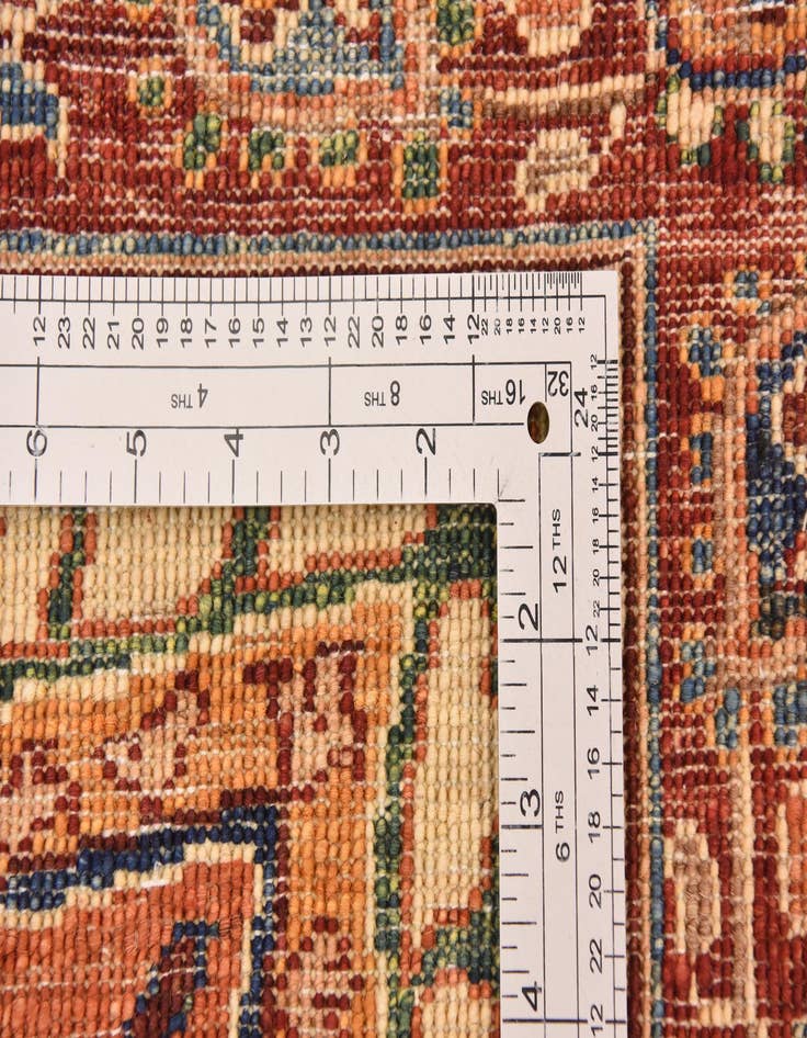 Detail image of  5' 8 x 7' 10  Hand Knotted Ariana Ziegler Rug