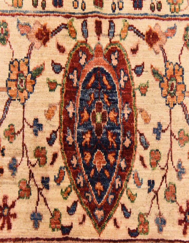 Detail image of  5' 8 x 7' 10  Hand Knotted Ariana Ziegler Rug