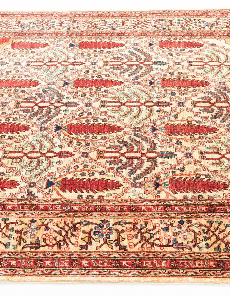 Detail image of  5' x 6' 6  Hand Knotted Ariana Ziegler Oriental Rug