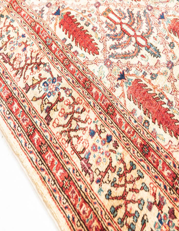 Detail image of  5' x 6' 6  Hand Knotted Ariana Ziegler Oriental Rug