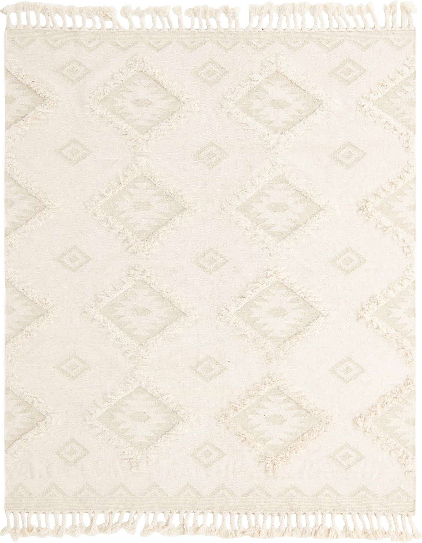 Primary image  8' x 11'  Hand Woven Arizona Wool Rug