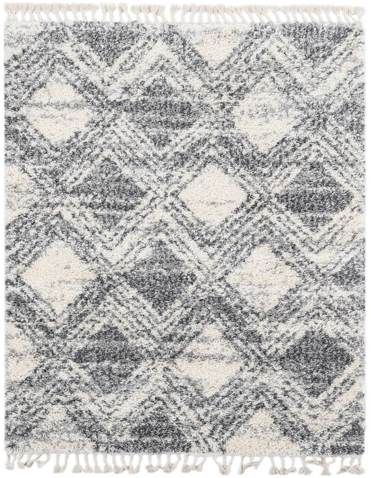 Detail image of  5' 3 x 7' 9 Athena Shag Rug