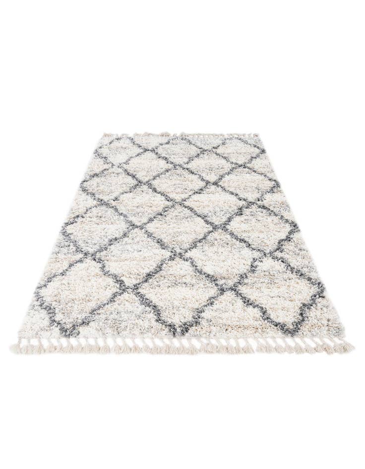 Detail image of  5' 3 x 7' 7 Athena Shag Rug