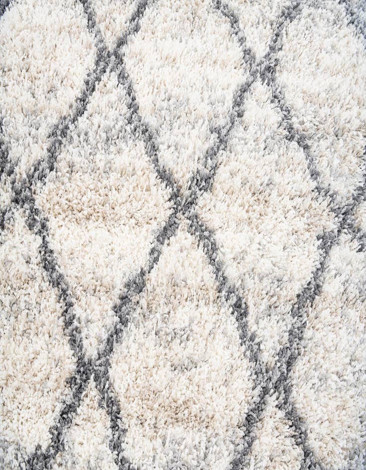 Detail image of  5' 3 x 7' 7 Athena Shag Rug