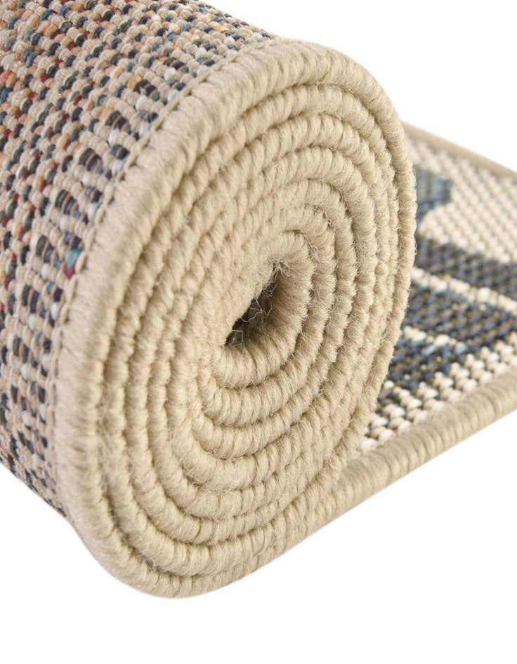 Detail image of  9' x 12'  Washable Baja Indoor / Outdoor Rug