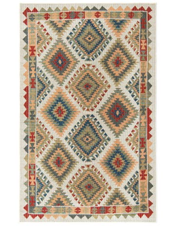 5' 3 x 8' Washable Baja Indoor / Outdoor Rug