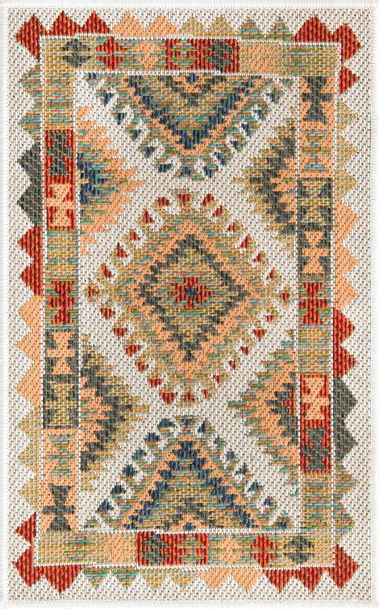  2' x 3'  Washable Baja Indoor / Outdoor Rug