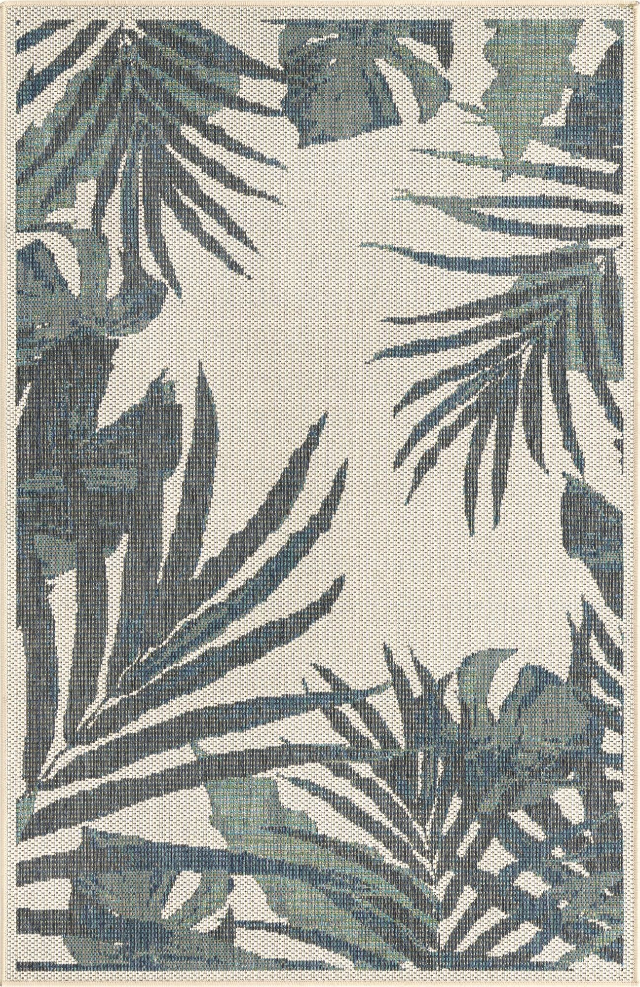  4' x 6'  Washable Baja Indoor / Outdoor Rug
