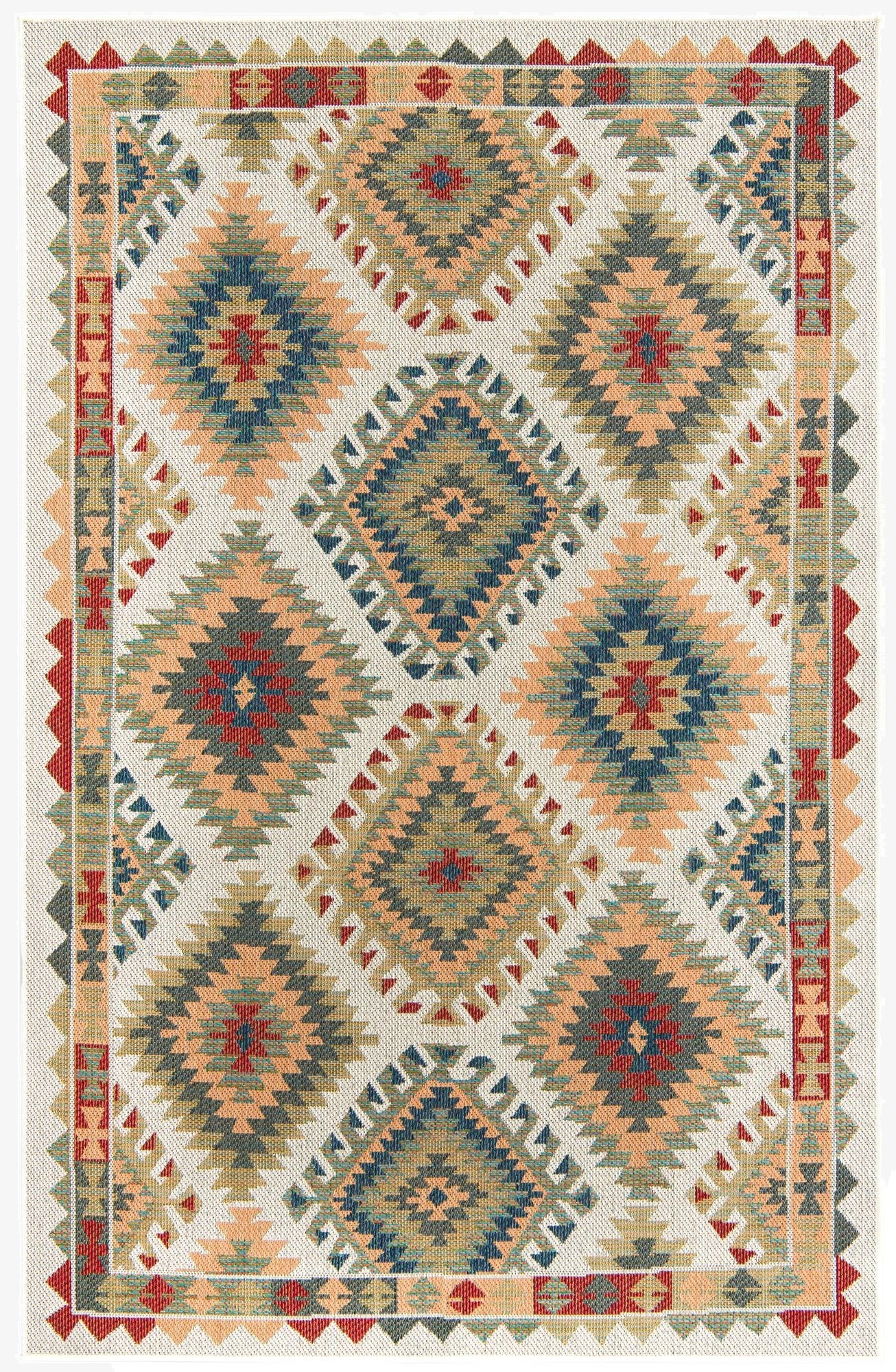  6' x 9'  Washable Baja Indoor / Outdoor Rug