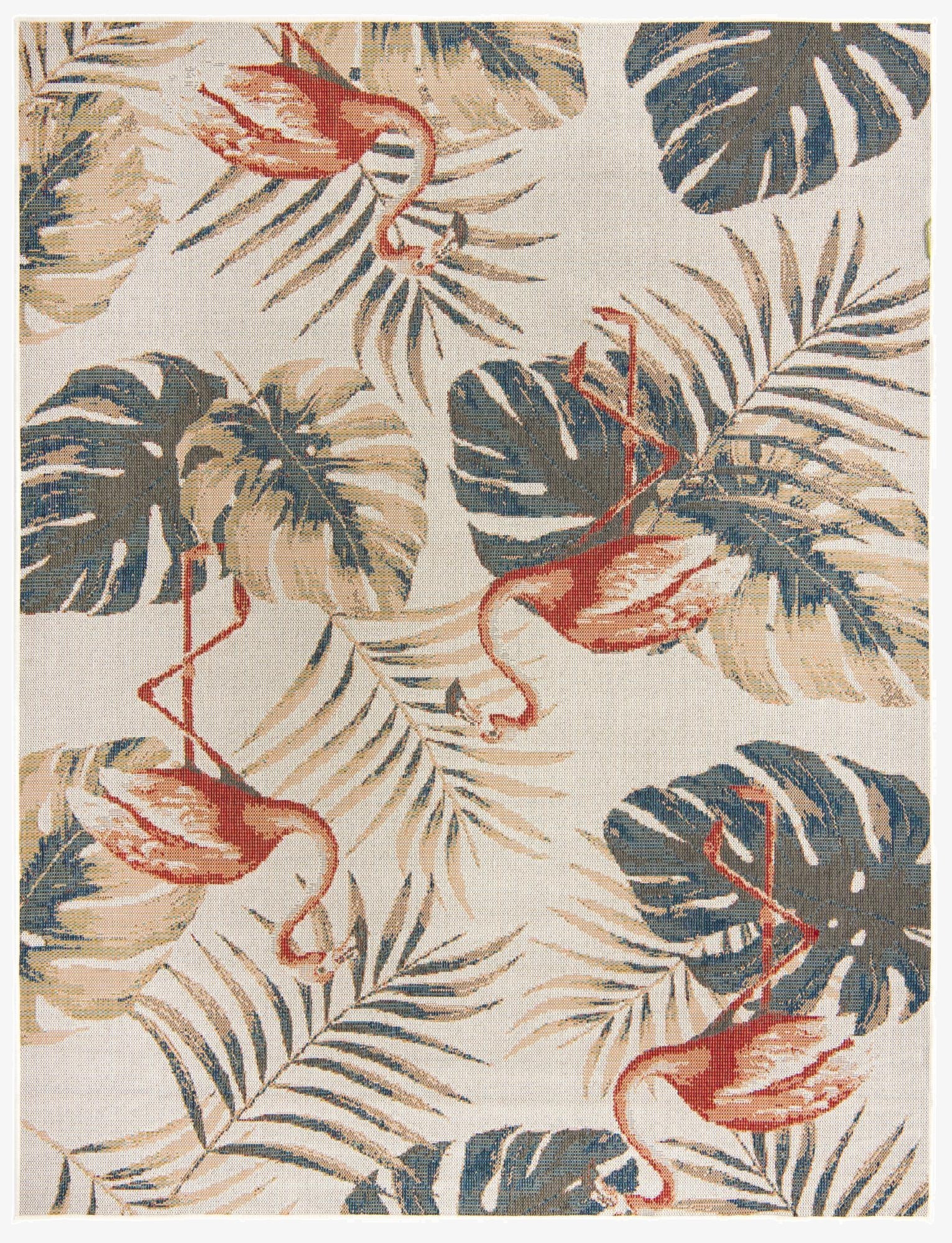  7' 10 x 10'  Washable Baja Indoor / Outdoor Rug