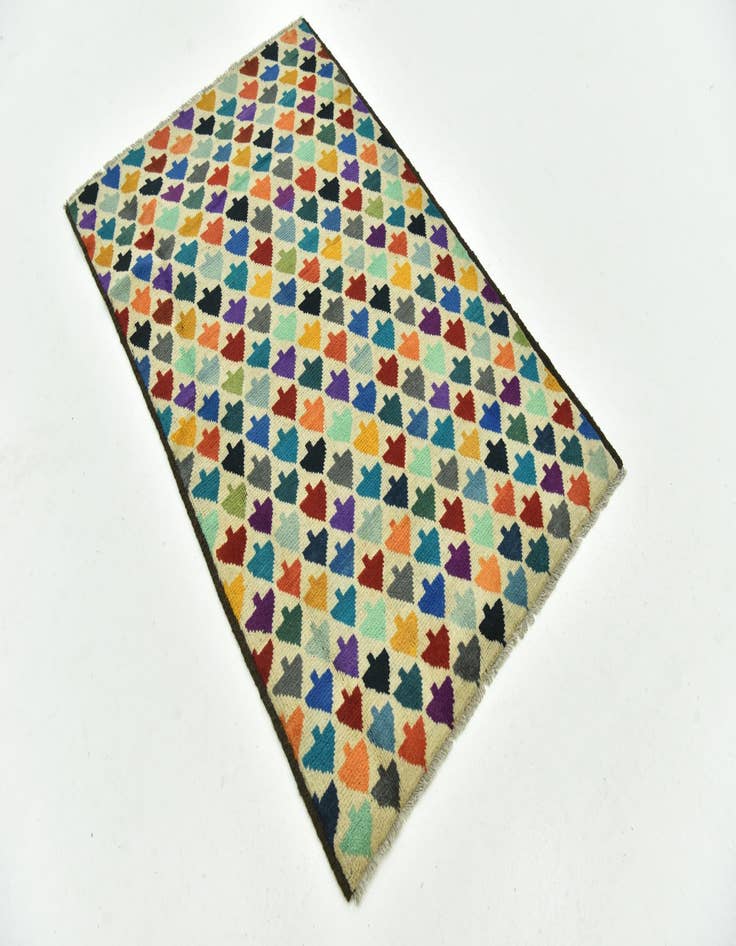 Detail image of  3' 2 x 5' 1  Hand Knotted Balouch Rug