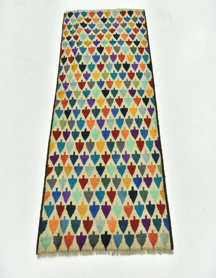 Detail image of  3' 2 x 5' 1  Hand Knotted Balouch Rug