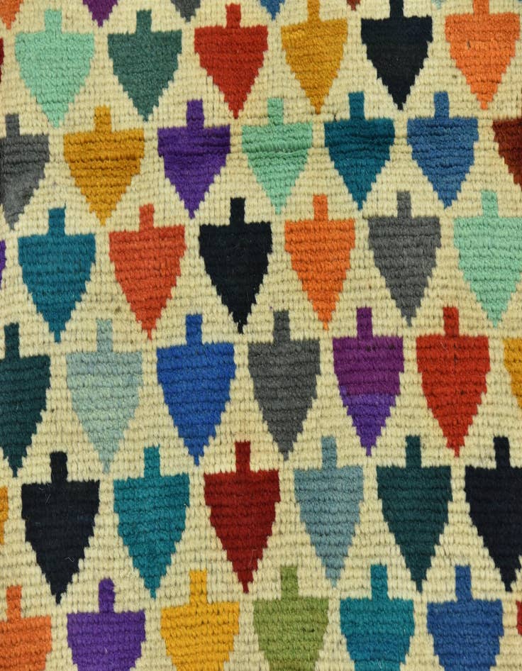 Detail image of  3' 2 x 5' 1  Hand Knotted Balouch Rug