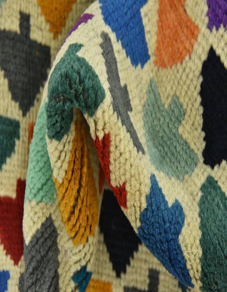 Detail image of  3' 2 x 5' 1  Hand Knotted Balouch Rug