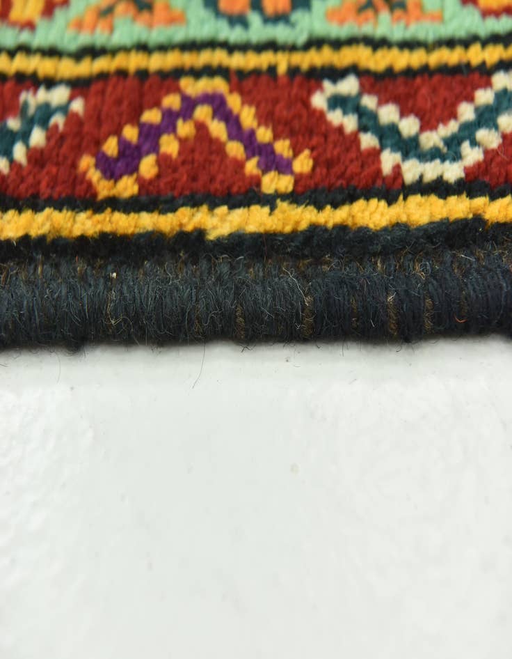 Detail image of  3' 4 x 5'  Hand Knotted Balouch Rug